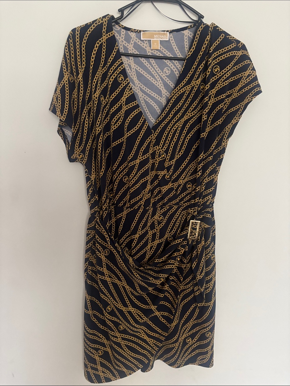Michael Kors women’s Faux wrap dress Medium